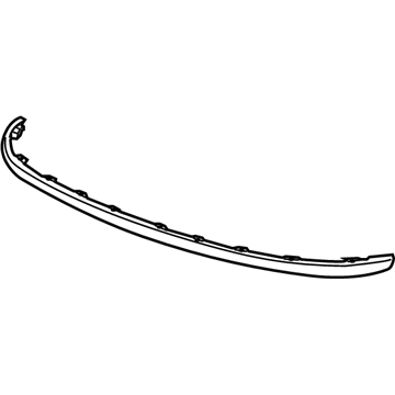 GM 22714706 Lower Deflector 22714706 GM Lower Deflector Illustration 1 of 1