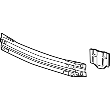 GM 25913641 Impact Bar 25913641 GM Impact Bar Illustration 1 of 1
