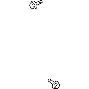 Chevy 11589015 Side Bracket Screw