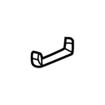 15919166 GM Console Bracket Illustration 1 of 1