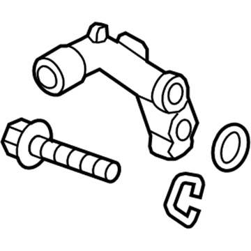 Chevy Traverse Cooling Hose - 19434286