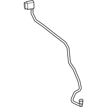 GM 84392405 Air Inlet Hose 84392405 GM Air Inlet Hose Illustration 1 of 1