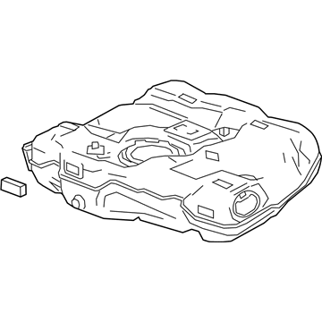 GM 84533868 Fuel Tank 84533868 GM Fuel Tank Illustration 1 of 1