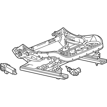 Cadillac 85529807 Seat Track