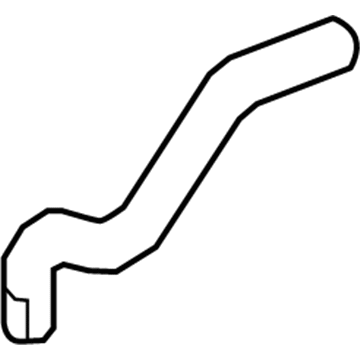 GM 42492231 Outlet Hose 42492231 GM Outlet Hose Illustration 1 of 1