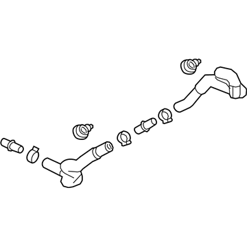 GM 42557402 Tube Assembly 42557402 GM Tube Assembly Illustration 1 of 1