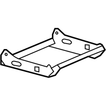 GM 19124068 Seat Frame, Front Passenger Side 19124068 GM Seat Frame, Front Passenger Side Illustration 1 of 1