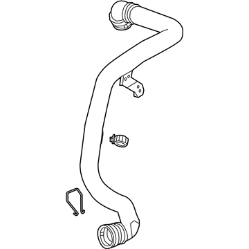 84940481 GM Intercooler Hose Illustration 1 of 1