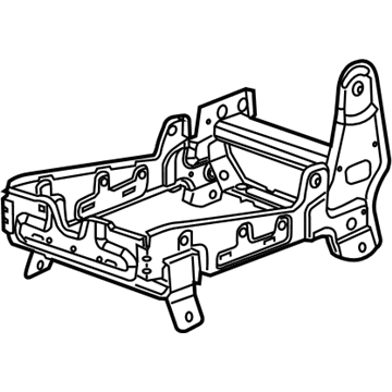 GM 23423270 Seat Frame 23423270 GM Seat Frame Illustration 1 of 1