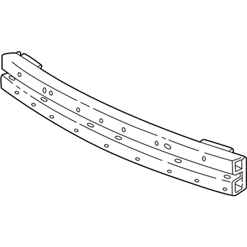 GM 10395416 Impact Bar 10395416 GM Impact Bar Illustration 1 of 1