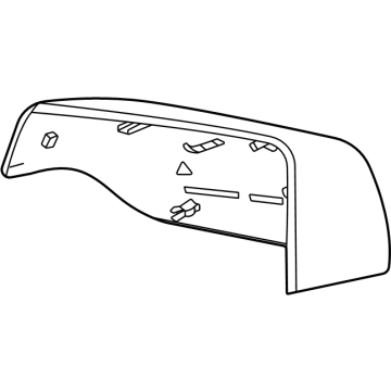 Chevy Silverado EV Mirror Cover - 85009094