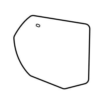 Chevy 84642722 Mirror Glass