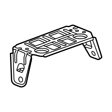 GM 85093759 Bracket, Floor Console 85093759 GM Bracket, Floor Console Illustration 1 of 1