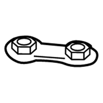 11610557 GM Rear Trans Mount Nut Illustration 1 of 1