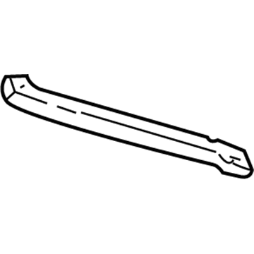 GM 12458546 Strut Bar, Front Upper 12458546 GM Strut Bar, Front Upper Illustration 1 of 1