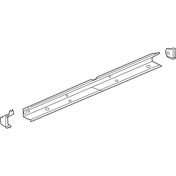 GM 23458873 Inner Rocker, Driver Side 23458873 GM Inner Rocker, Driver Side Illustration 1 of 1