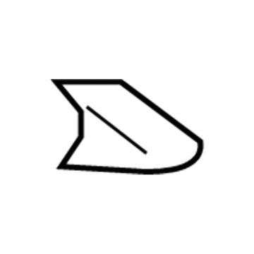 GM 22671125 Glove Box Assembly Stop 22671125 GM Glove Box Assembly Stop Illustration 1 of 1