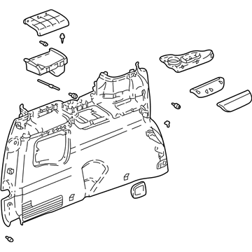 Pontiac 10293910 Side Trim Panel