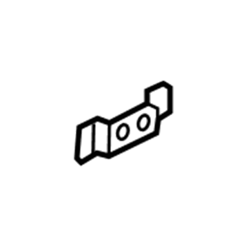 GM 20788173 Inner Wheelhouse Bracket 20788173 GM Inner Wheelhouse Bracket Illustration 1 of 1