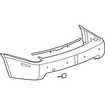 Cadillac STS Bumper Cover - 12335936