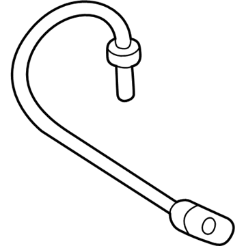 GM 22163427 Flex Hose, Driver Side 22163427 GM Flex Hose, Driver Side Illustration 1 of 1