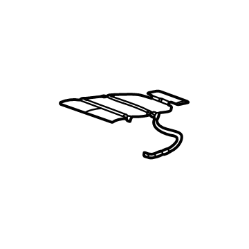 GM 84437333 Seat Cushion Heater, Rear 84437333 GM Seat Cushion Heater, Rear Illustration 1 of 1