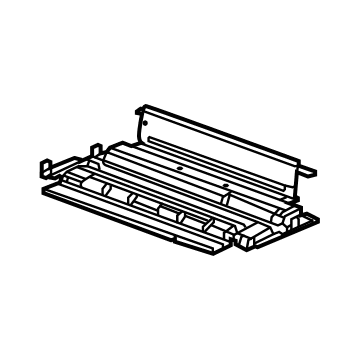 84740005 GM Lower Panel, Jet Black Illustration 1 of 1