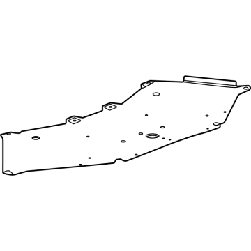 Chevy 23296628 Rear Deflector