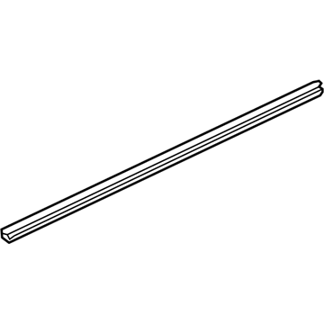 GM 23232008 Belt Weatherstrip, Front 23232008 GM Belt Weatherstrip, Front Illustration 1 of 1