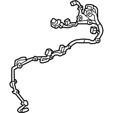 GM 23177560 Wire Harness, Front Passenger Side 23177560 GM Wire Harness, Front Passenger Side Illustration 1 of 1