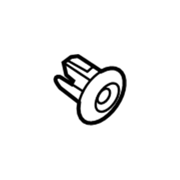 GM 11546589 Lower Quarter Trim Retainer, Front 11546589 GM Lower Quarter Trim Retainer, Front Illustration 1 of 1