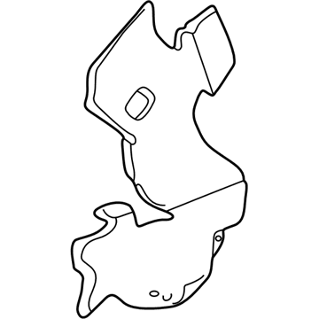 Pontiac 22620961 Air Inlet Shield