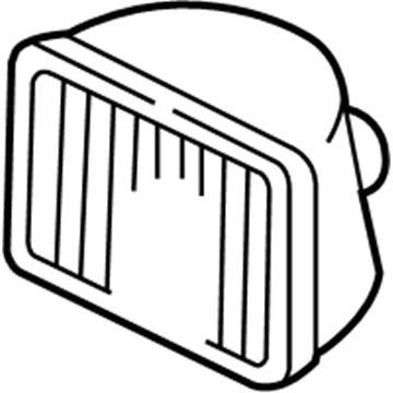 16502945 GM Fog Lamp Illustration 1 of 1