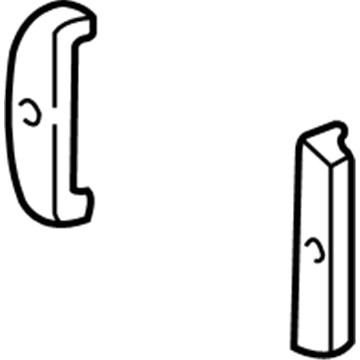 GM 16502952 End Cap 16502952 GM End Cap Illustration 1 of 1
