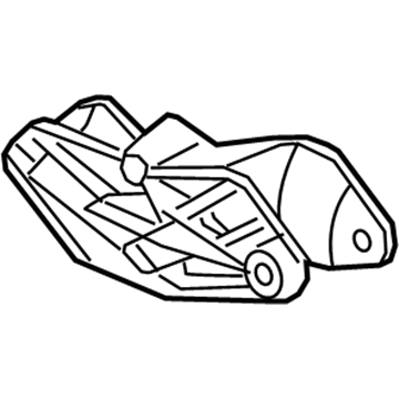 GM 84203859 Transmission Mount Bracket, Rear 84203859 GM Transmission Mount Bracket, Rear Illustration 1 of 1