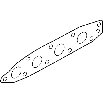 GM 91173897 Manifold Gasket 91173897 GM Manifold Gasket Illustration 1 of 1