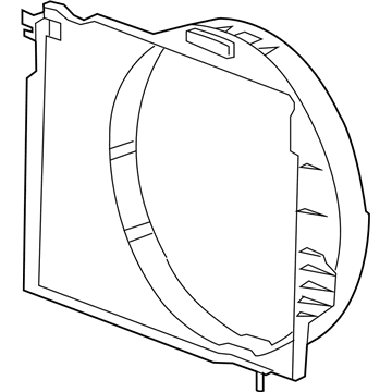 Hummer Fan Shroud - 15207758