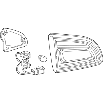 Buick Back Up Light - 23507293