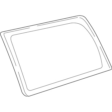 Chevy 20777486 Quarter Glass