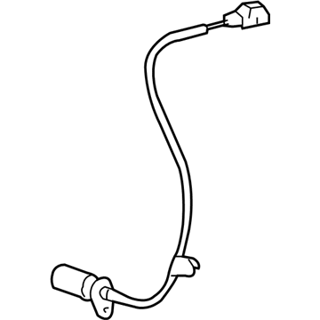 Pontiac Vibe Crankshaft Position Sensor - 19185434