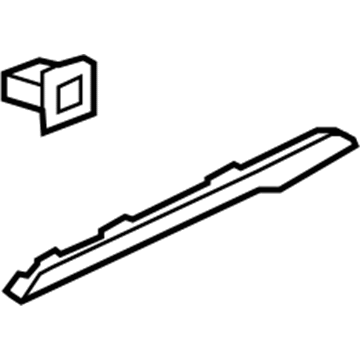 GM 42517123 Applique, Passenger Side 42517123 GM Applique, Passenger Side Illustration 1 of 1