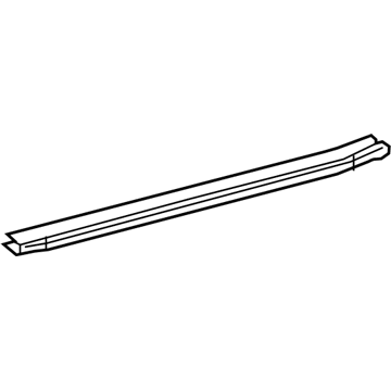 GM 42438241 Sealing Strip, Front Driver Side 42438241 GM Sealing Strip, Front Driver Side Illustration 1 of 1