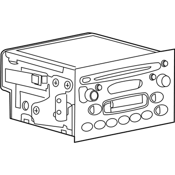Saturn 15878973 AM/FM Radio