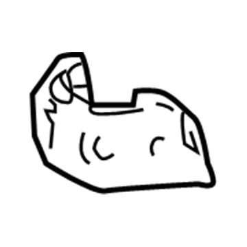 15898282 GM Tail Lamp Pocket, Driver Side Illustration 1 of 1