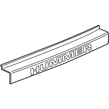 GM 12335667 Bumper Cover 12335667 GM Bumper Cover Illustration 1 of 1