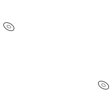 GM 94525130 Suspension Crossmember Washer 94525130 GM Suspension Crossmember Washer Illustration 1 of 1