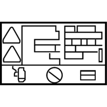 20883260 GM Warning Label Illustration 1 of 1