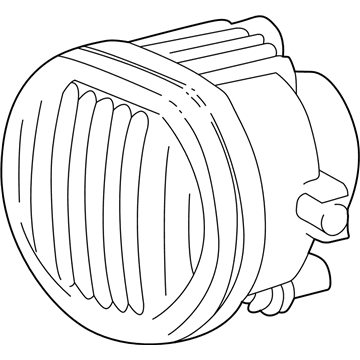 Pontiac Fog Light Lens - 88974060