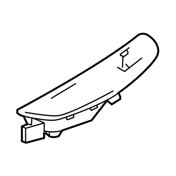 42669036 GM Plate, Driver Side Illustration 1 of 1