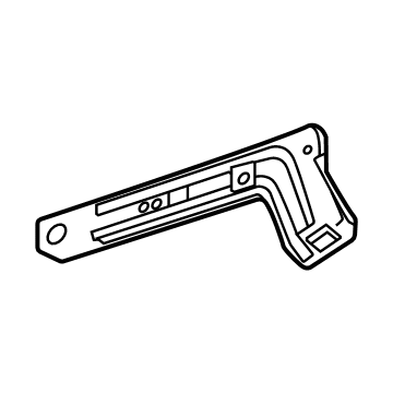 42687094 GM Bracket, Rear Driver Side Illustration 1 of 1